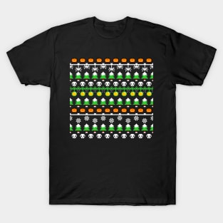 HORROR XMAS PATTERN T-Shirt